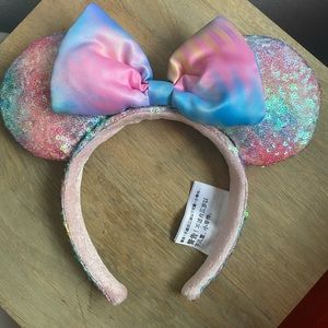 Pastel Sequin Minnie Mouse ears